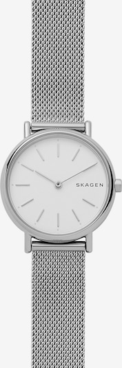 SKAGEN Quarzuhr in silber / weiß, Produktansicht