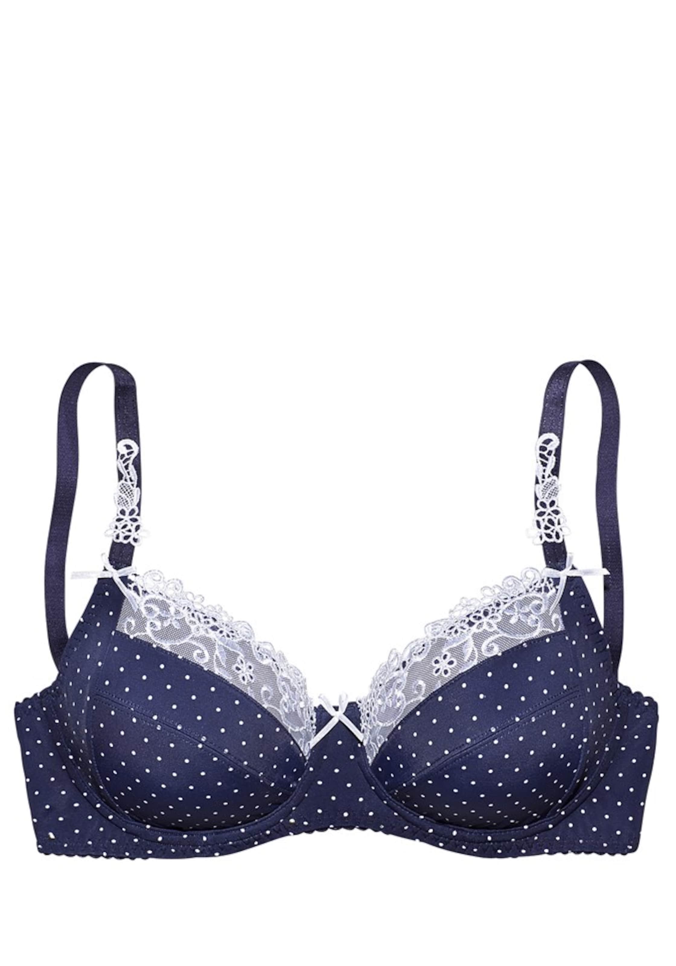 NUANCE - regular Sujetador en azul: frente