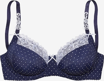 NUANCE Regular Bra in Blue: front