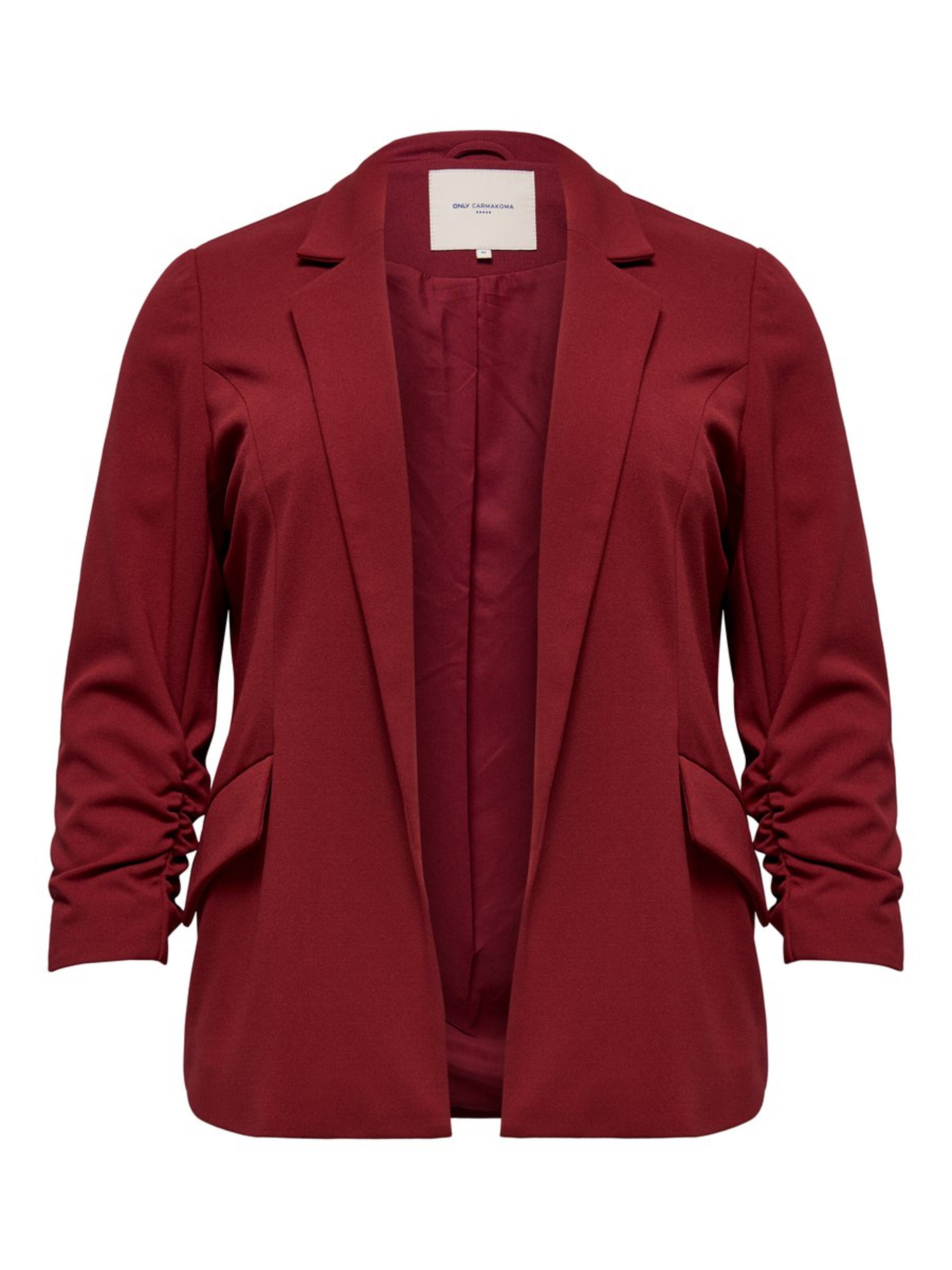 ONLY Carmakoma - Blazers in de kleur Karmijnrood