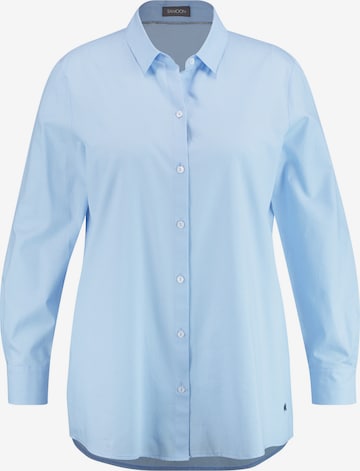 SAMOON Blouse in Blue: front