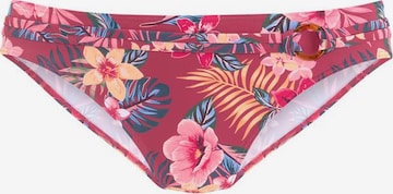 s.Oliver Dół bikini w kolorze fioletowy: przód