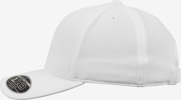 Cappello da baseball di Flexfit in bianco