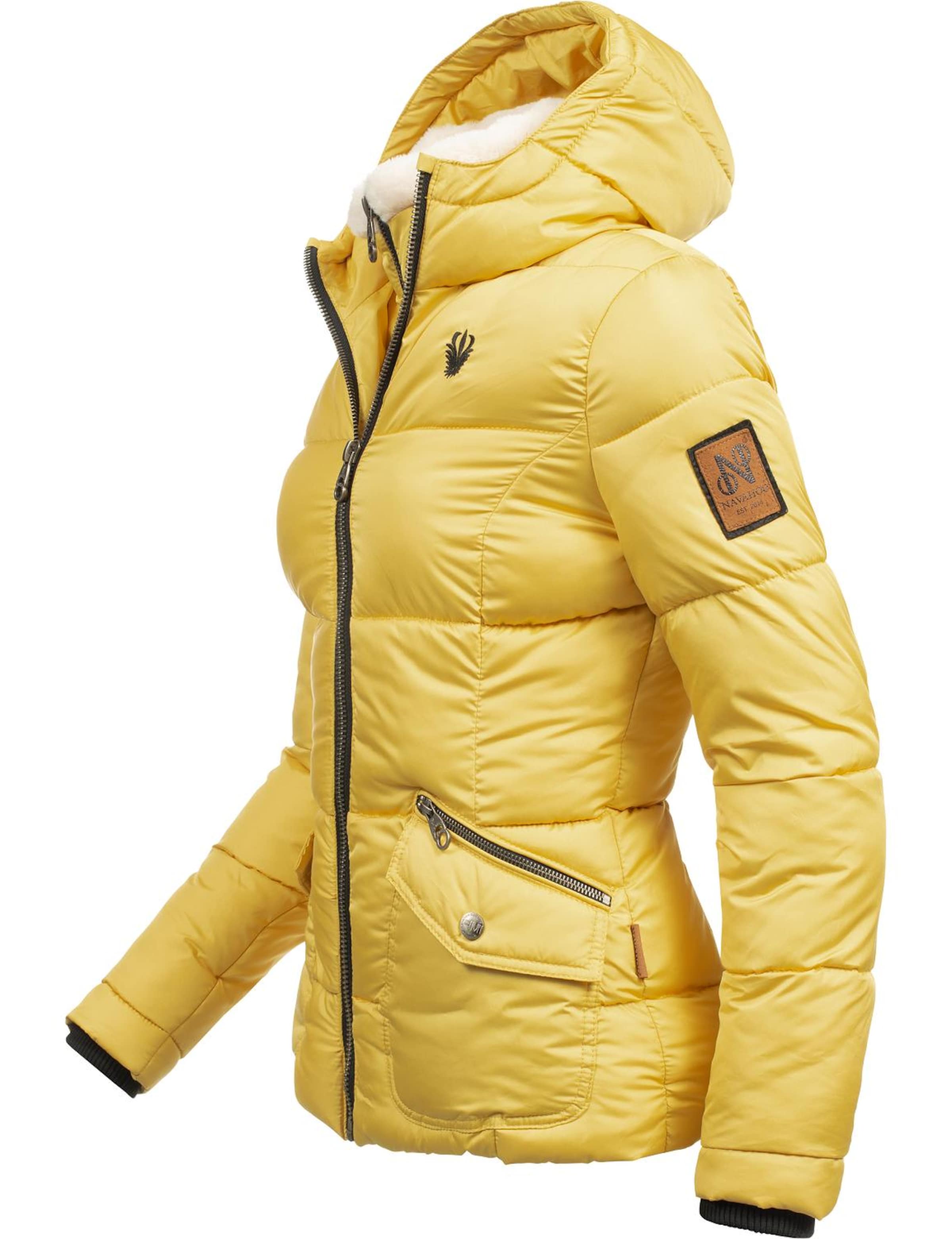 NAVAHOO Зимно яке 'Megan' в жълто