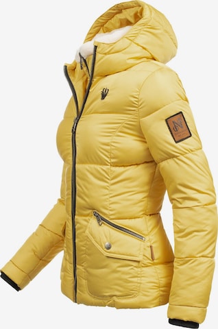 NAVAHOO Winter Jacket 'Megan' in Yellow