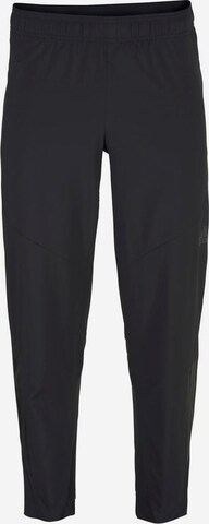 ADIDAS SPORTSWEAR Tapered Sportbroek in Zwart: voorkant