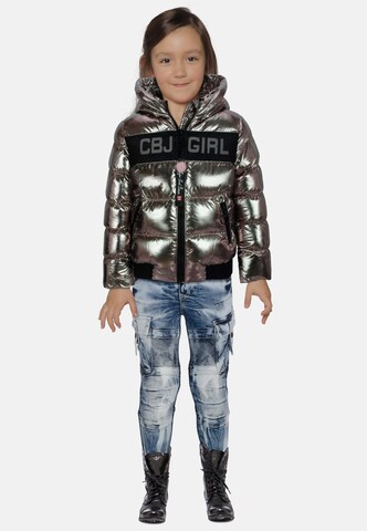 CIPO & BAXX Winter Jacket 'CBJ Girl' in Silver