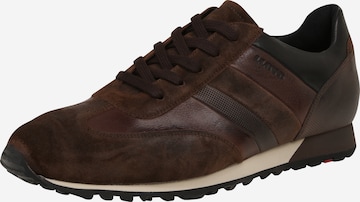 LLOYD Sneakers laag 'Agon' in Bruin: voorkant