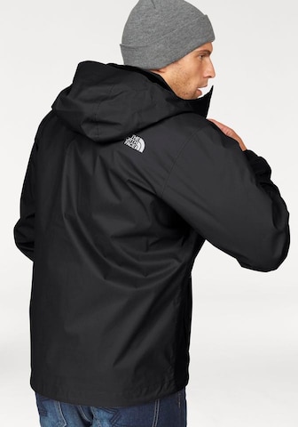 THE NORTH FACE Regular fit Functionele jas 'Quest' in Zwart