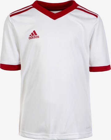 T-Shirt fonctionnel 'Tabela 18' ADIDAS PERFORMANCE en blanc : devant