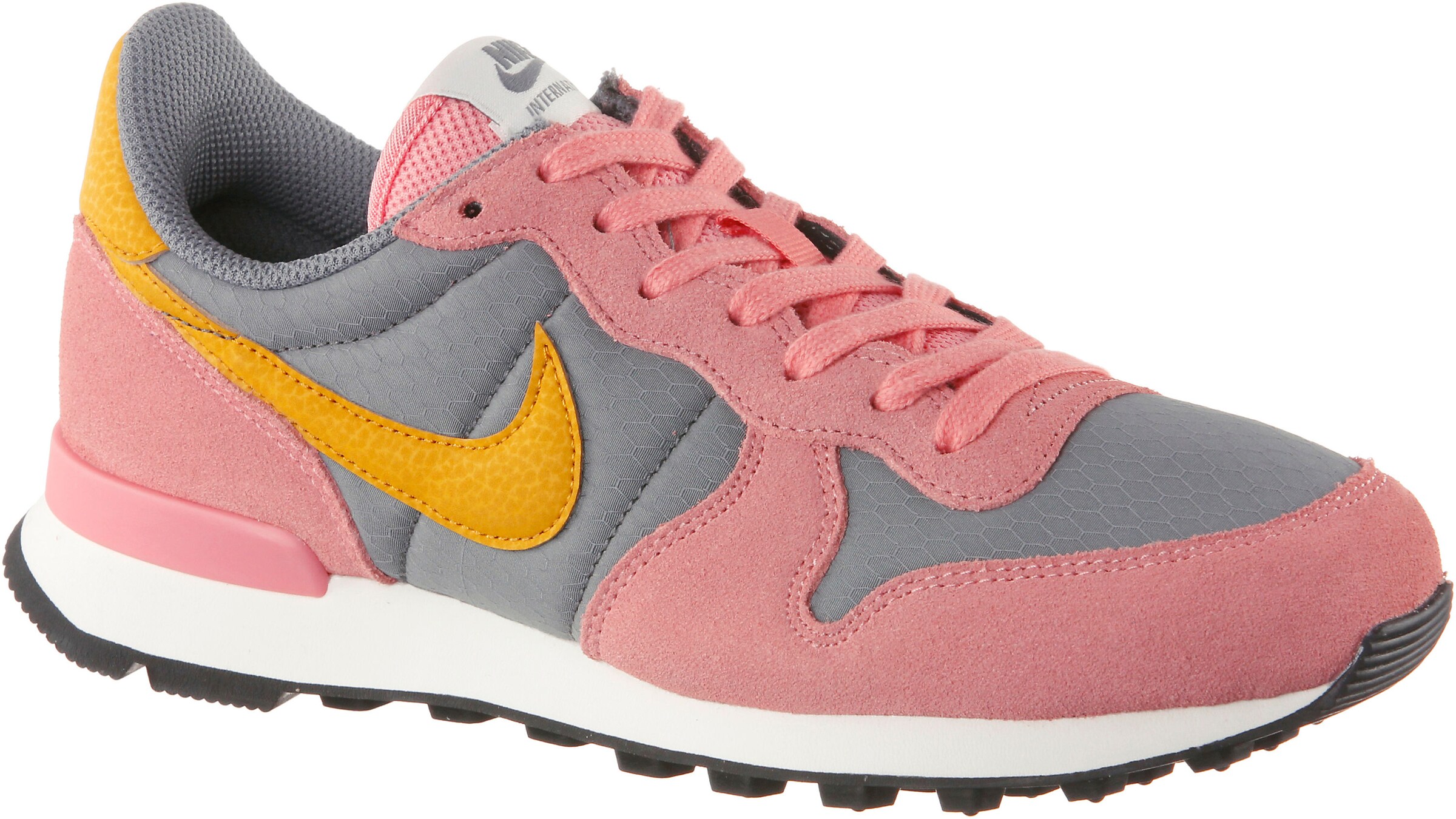 nike internationalist grau pink
