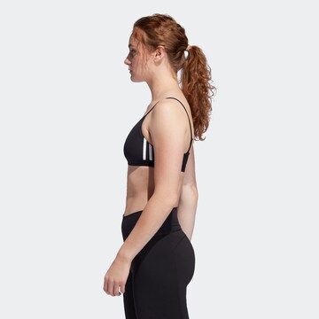 ADIDAS SPORTSWEAR Bustier Športni nederček | črna barva