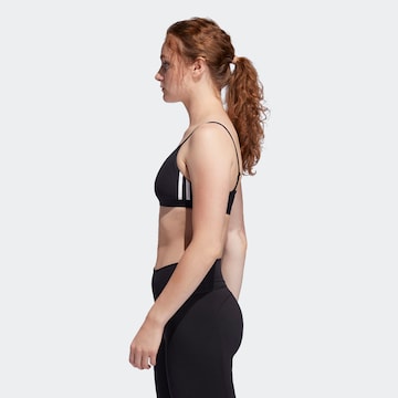 Bustieră Sutien sport de la ADIDAS SPORTSWEAR pe negru