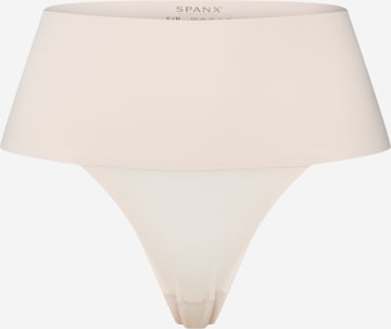 SPANX Normalny krój Stringi w kolorze beżowy: przód