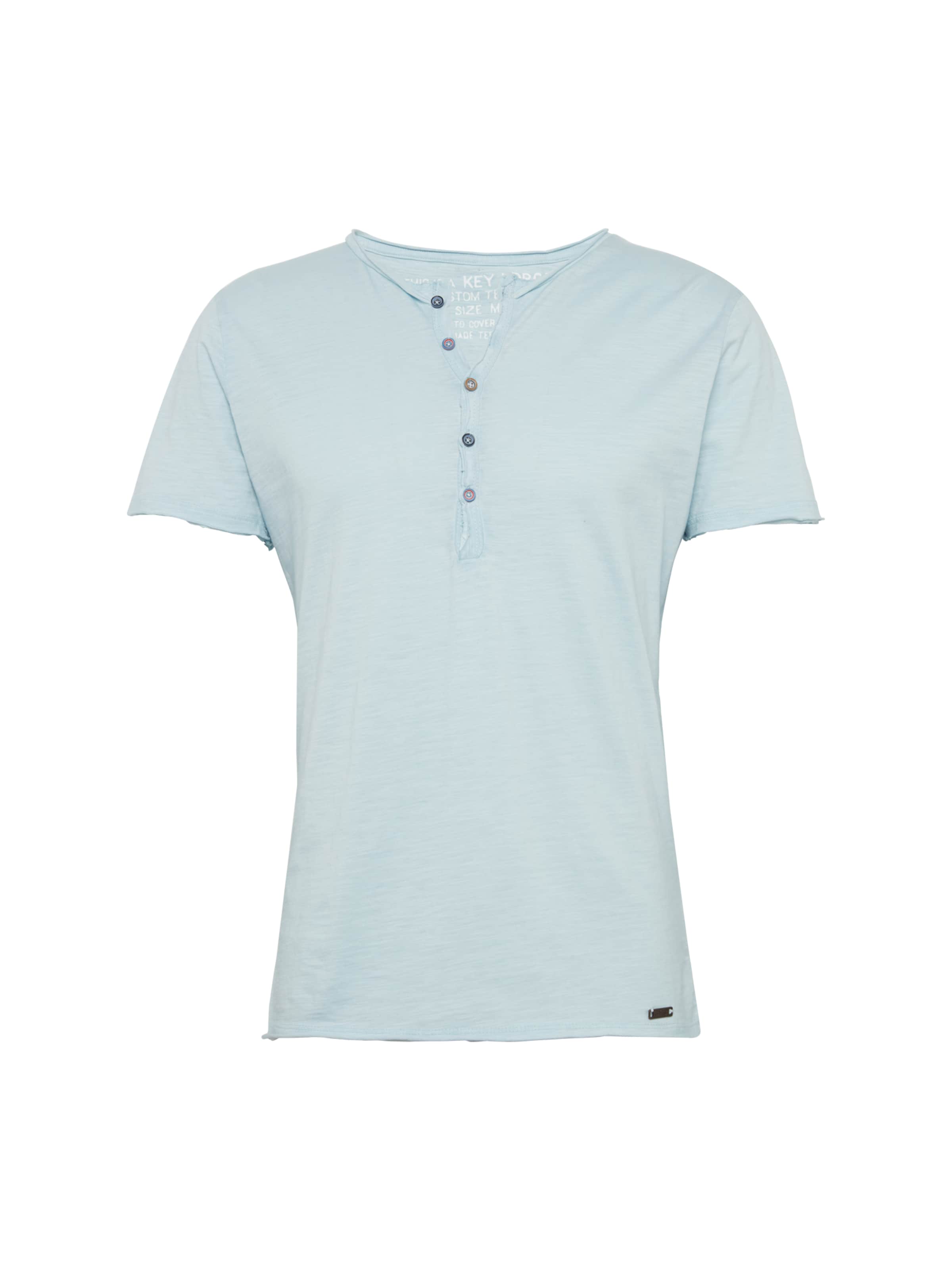 Key Largo Μπλουζάκι 'MT LEMONADE button' σε μπλε: μπροστά