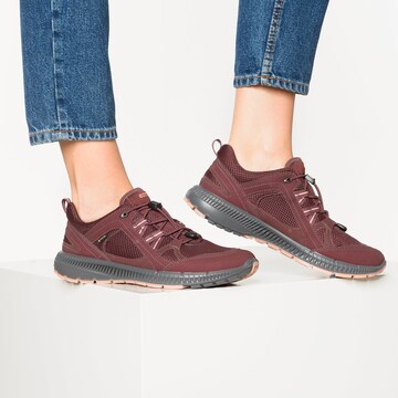 ECCO Athletic Lace-Up Shoes 'Terracruise II' in Red