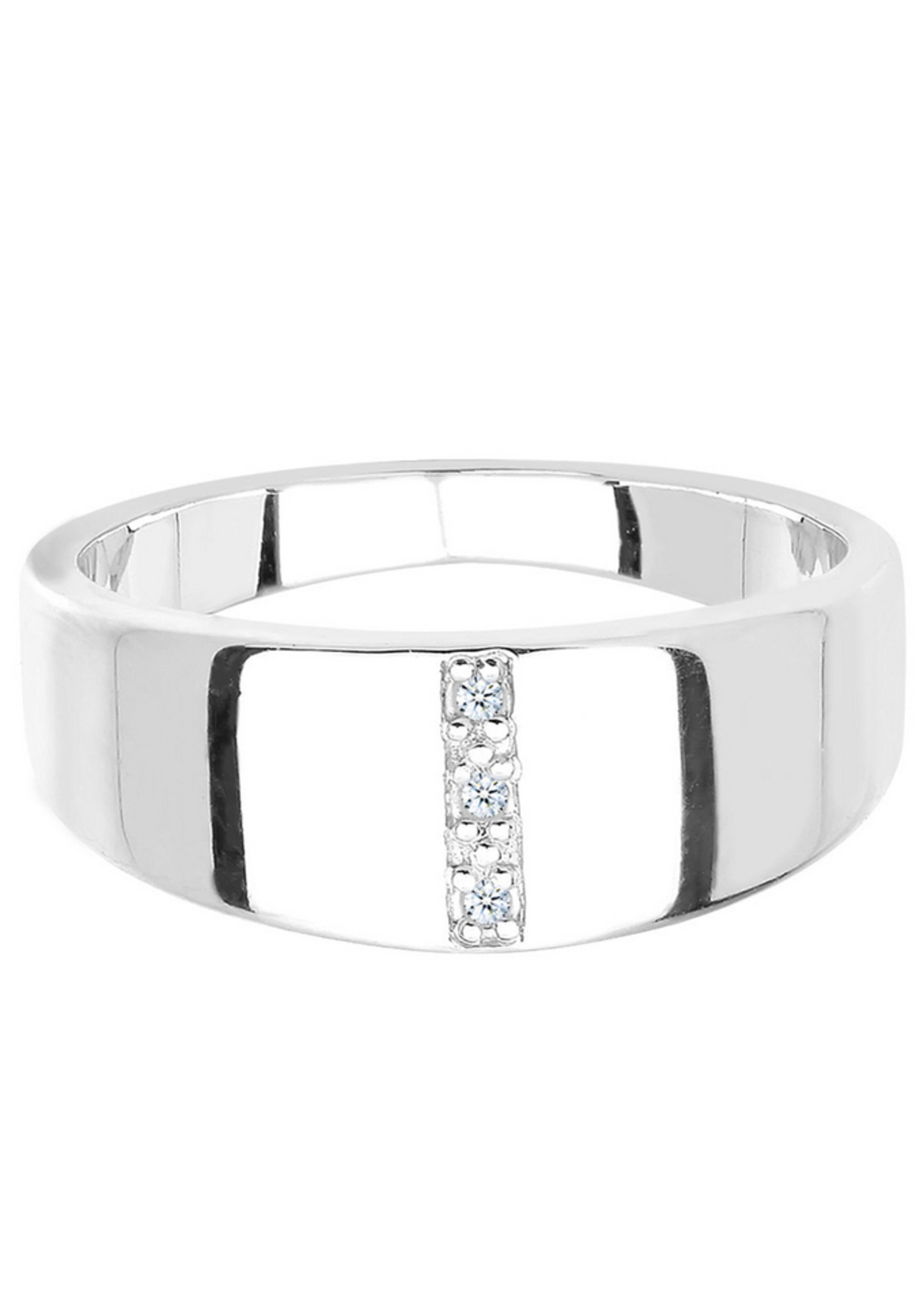 Elli DIAMONDS Verlobungsring in Silber