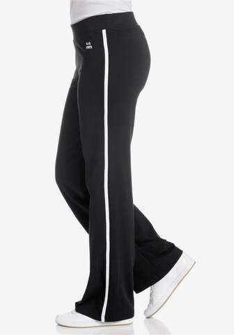 H.I.S Flared Jazzpants in Schwarz | ABOUT YOU