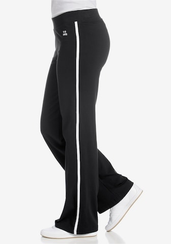 H.I.S Flared Jazzpants in Schwarz | ABOUT YOU