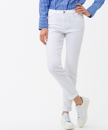 BRAX Skinny Jeans 'Shakira' in Wit: voorkant