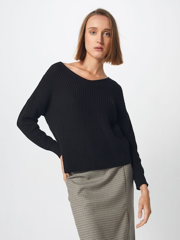 ABOUT YOU Sweater 'Liliana' in Black: front
