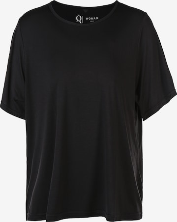 Q by Endurance Shirt 'Flora' in Black: front