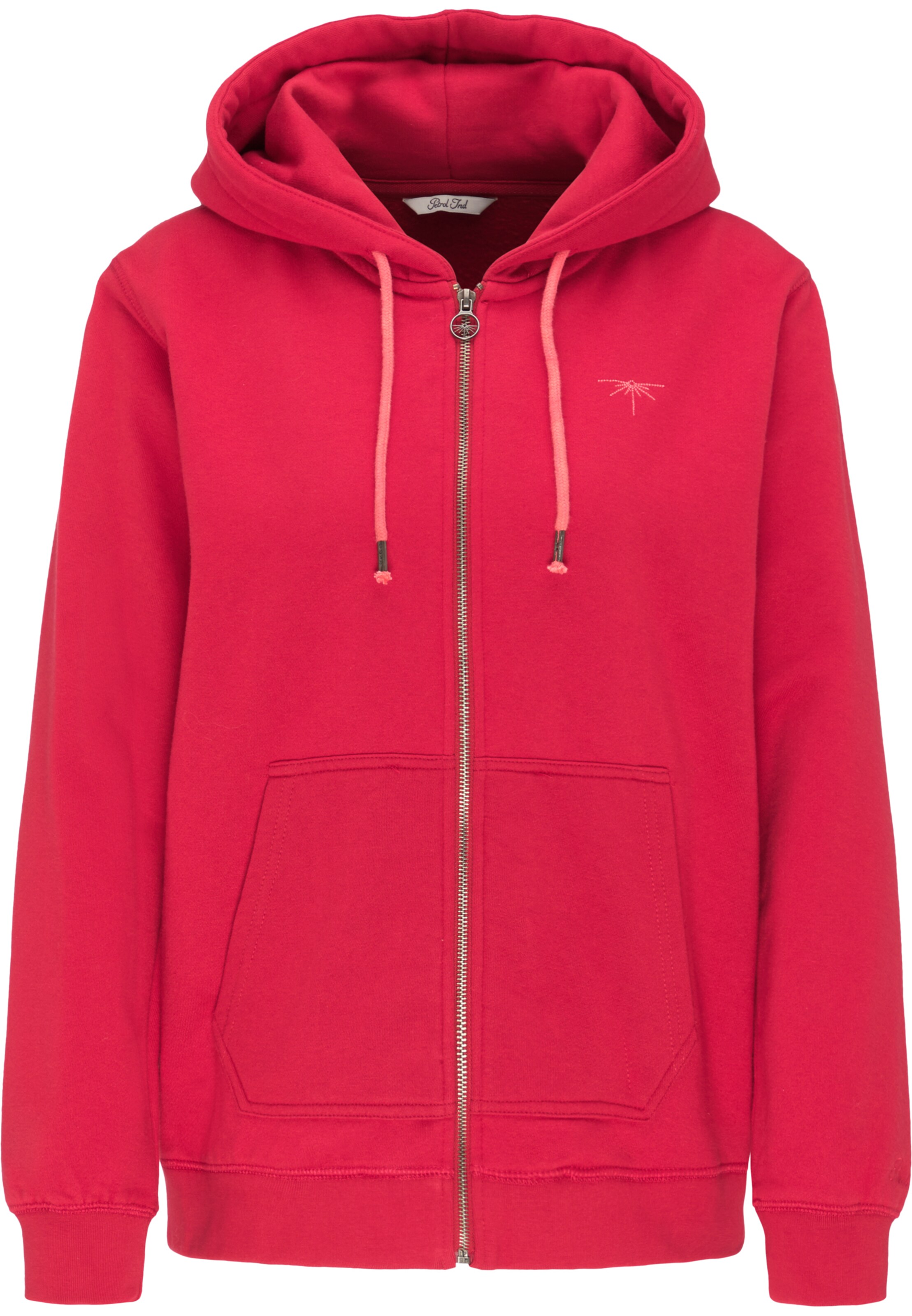 Petrol Industries - Sweatvest in de kleur Rood