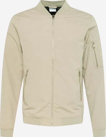 JACK & JONES - Chaqueta de entretiempo en gris: frente