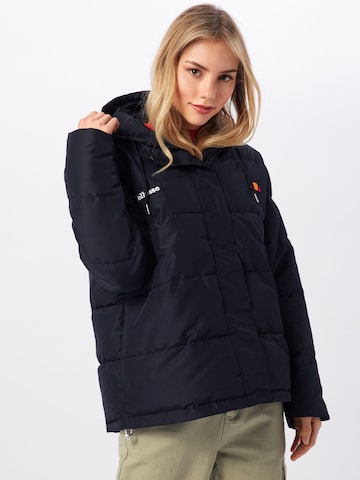 ELLESSE Winter Jacket 'Pejo' in Black: front