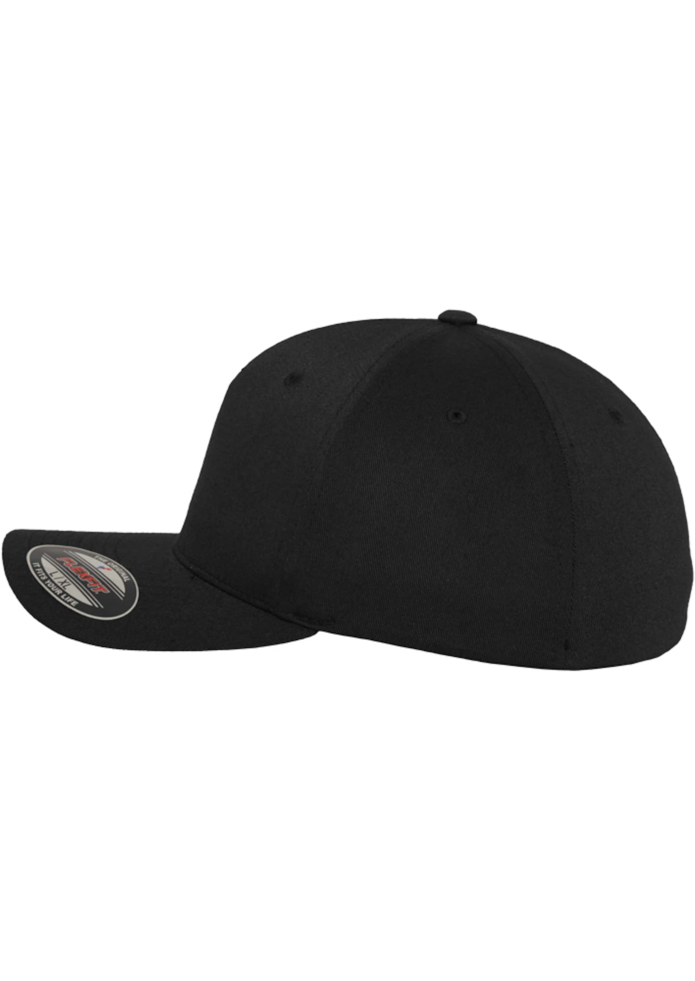 Flexfit Čiapka '5 Panel' - Čierna
