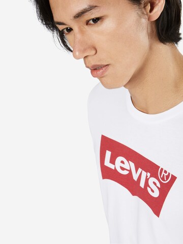 LEVI'S ® Särk 'LS Graphic Tee T2', värv valge