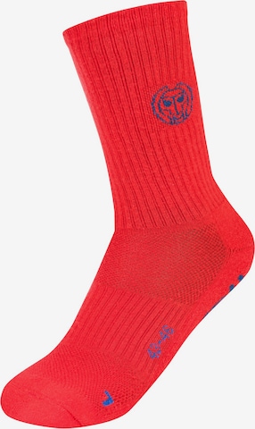BIDI BADU Athletic Socks 'Tamio' in Red: front