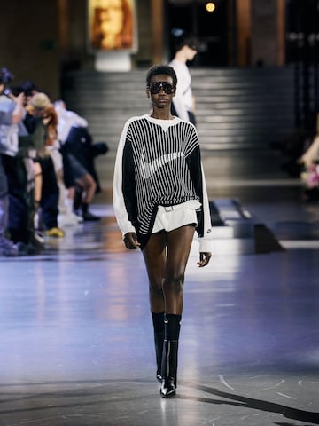 Pinstripe Micro Look by NIKE