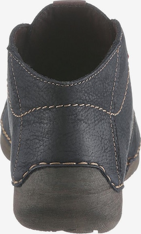 JOSEF SEIBEL Lace-Up Ankle Boots 'Fergey' in Blue