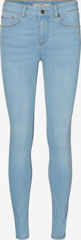 VERO MODA Skinny Jeans 'Lux' in Blauw: voorkant