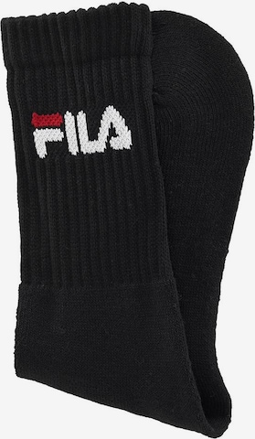 FILA Athletic Socks in Black