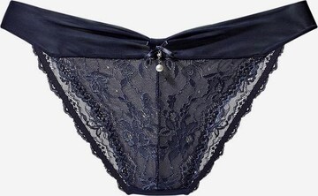 LASCANA String-Tanga in raffinierter Schnittform in Blau: predná strana