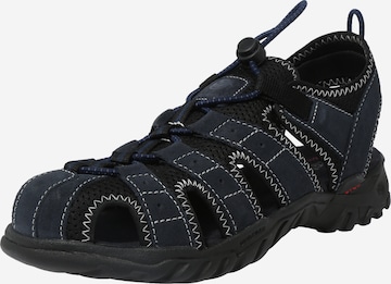 Dockers by Gerli Wandelsandalen in Blauw: voorkant