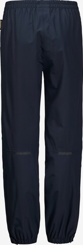 Effilé Pantalon d'extérieur 'Rainy Days' JACK WOLFSKIN en bleu