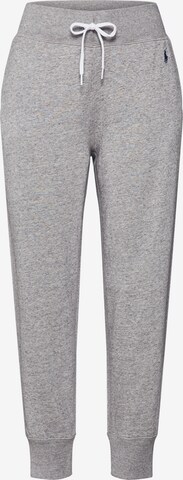 Polo Ralph Lauren Pants 'PO SWEATPANT-ANKLE PANT' in Grey: front