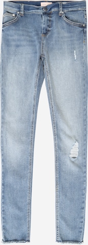 KIDS ONLY Skinny Jeans 'Blush' in Blauw: voorkant