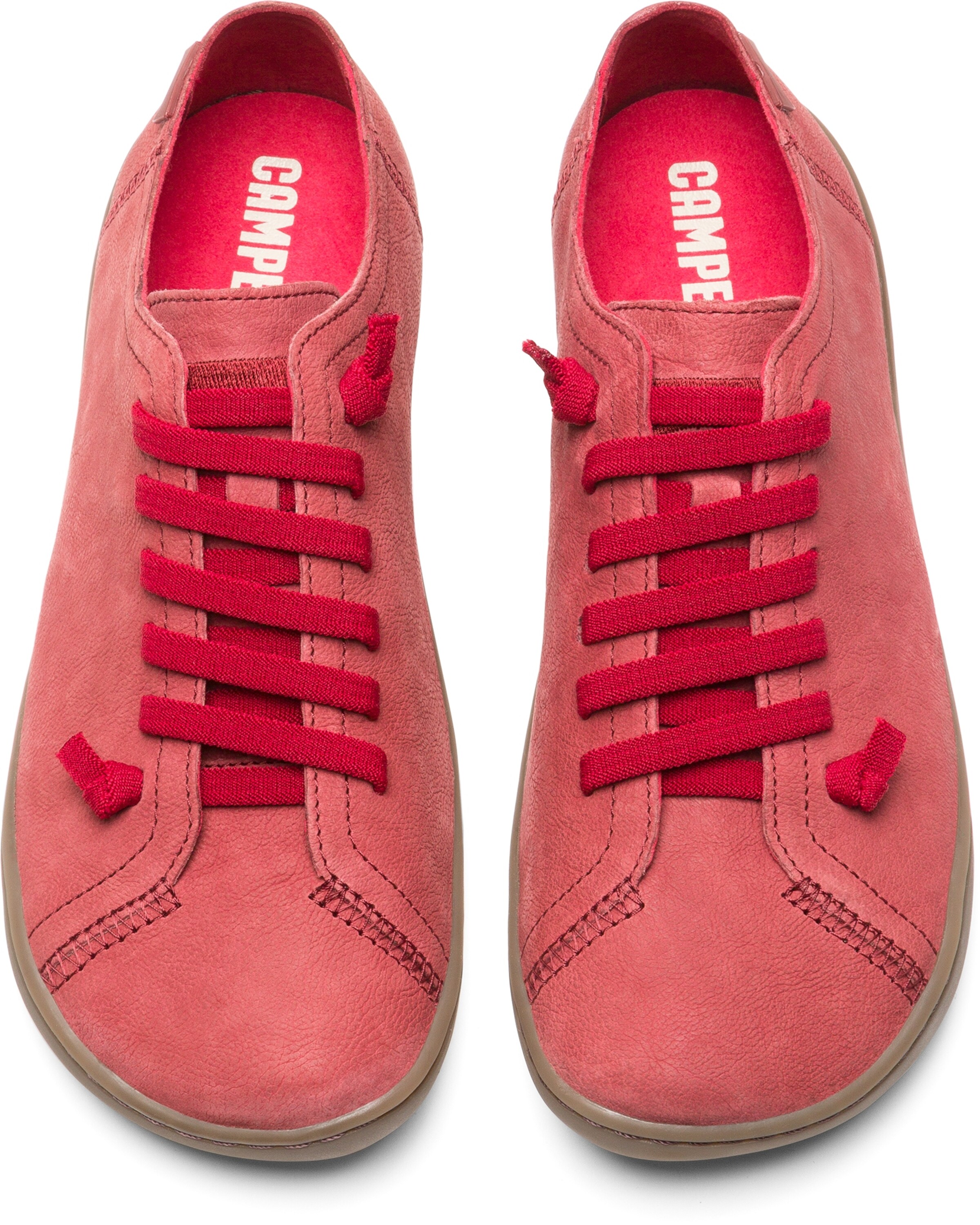 Sneaker bassa 'Peu' di CAMPER in rosso