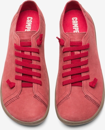 Sneaker bassa 'Peu' di CAMPER in rosso