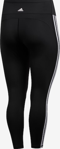 Skinny Pantaloni sport de la ADIDAS SPORTSWEAR pe negru