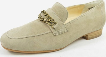 Paul Green Ballet Flats with Strap in Beige: front