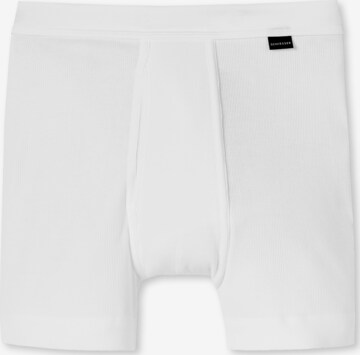 SCHIESSER Boxer shorts ' Essentials' ' in White: front