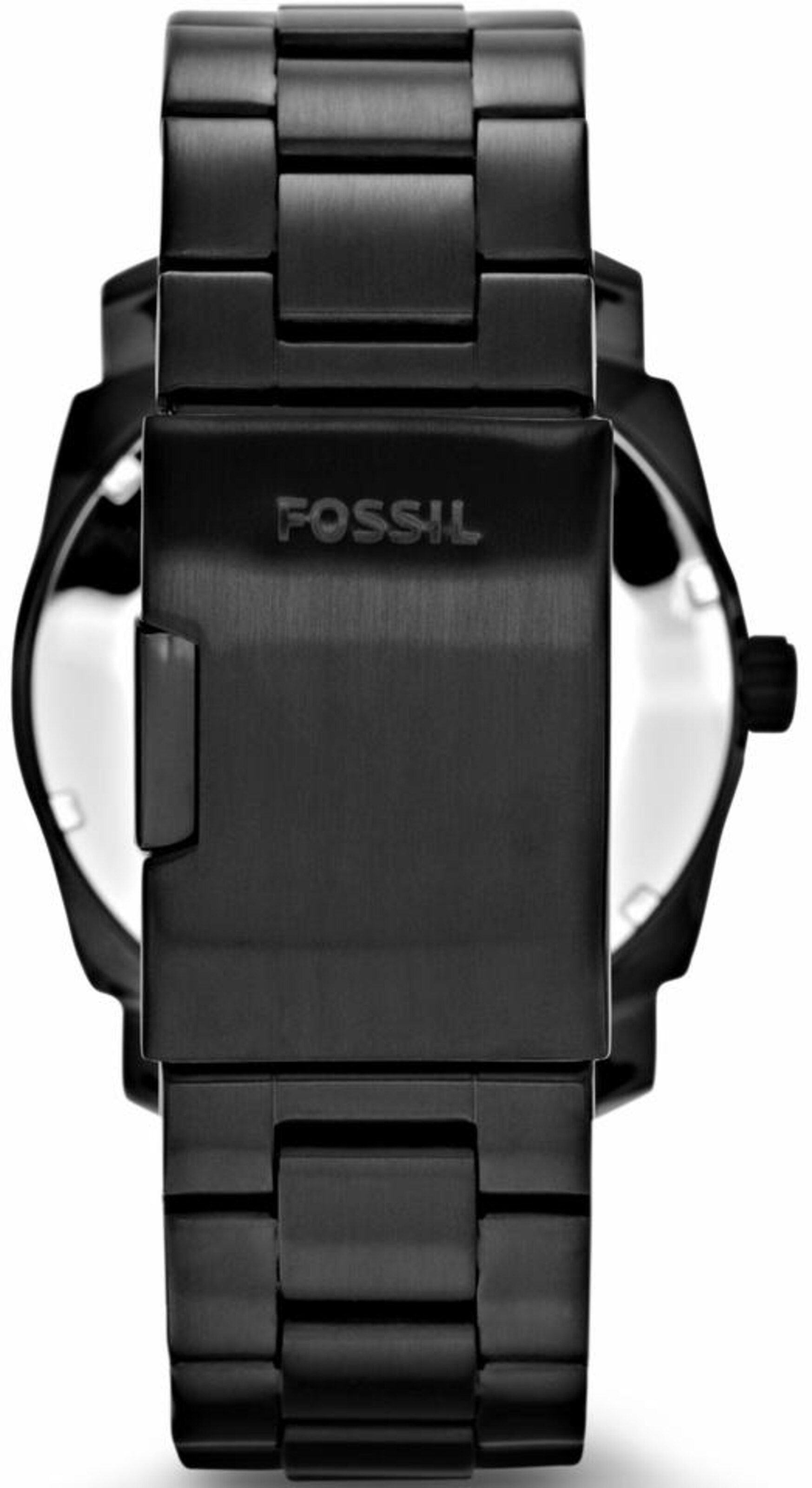 FOSSIL Analog klocka 'Machine' i svart