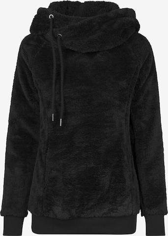 Sweat-shirt Urban Classics en noir : devant