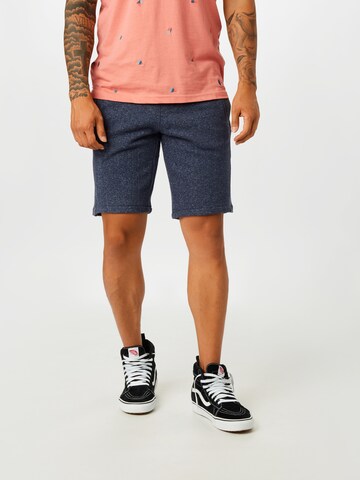 Superdry Szabványos Nadrág 'CLASSIC' - kék: elől