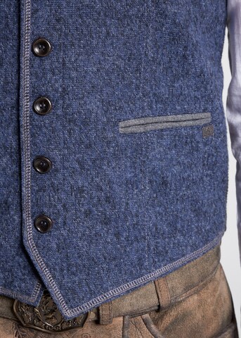 SPIETH & WENSKY Traditional vest 'Novum' in Blue